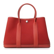 Bolso de Mano Hermes Rojo Veneciano × Duquesa Rosa Extrema Unisex #BCB383