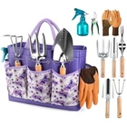 Heavy Duty Garden Hand Tools Kit with Ergonomic Handles
