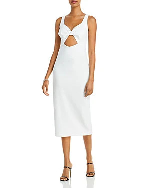 #ad Aqua Stunning Cutout Midi Dress $87.30