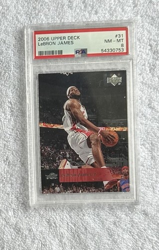 LeBron James #31 2006 Upper Deck card