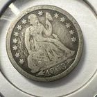 1853 P Liberty Seated Dime W/ARROWS