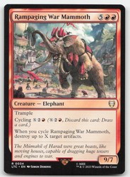 Rampaging War Mammoth [LTC - 34]