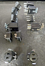 2 Cinch Jones 15 Pin Male Plugs Connector Cable Clamp Top and 3 Female Sockets