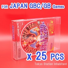 Nintendo JAPANESE Game Boy Color Game Protective Box x25 Display Case for GB/GBC