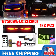 LED Devil Eyes Light for Windshield Colorful DIY Led Eyes Led Eyes 4.72 23.43 IN