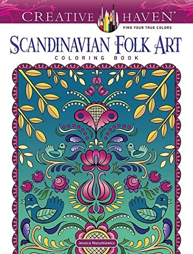 Creative Haven Scandinavian Folk Art by Jessica Mazurkiewicz (PB 2023) - Image 9