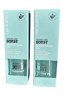 Lee Stafford - Moisture Burst Smoothing Oil - 50ml - 2er Pack