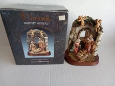 Fontanini Nativity Musical Figure 8" Tall Roman Inc. Vintage O Holy Night 66159