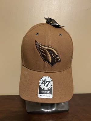 Arizona Cardinals Legacy Carhartt x '47 MVP Hat Duck Cloth Brown OSFM NEW SAMPLE