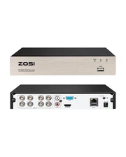 8Channel Surveillance Video Recorders with Human Vehicle Detection,H.265+ Hyb...