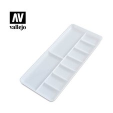 Vallejo Hobby Tool 3.5"x7" Paleta Plástica Nueva