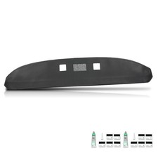 Soft Tpe Dashboard Dash Cover Cap Overlay Black Fit For 67-72 Ford F-100 Pickup