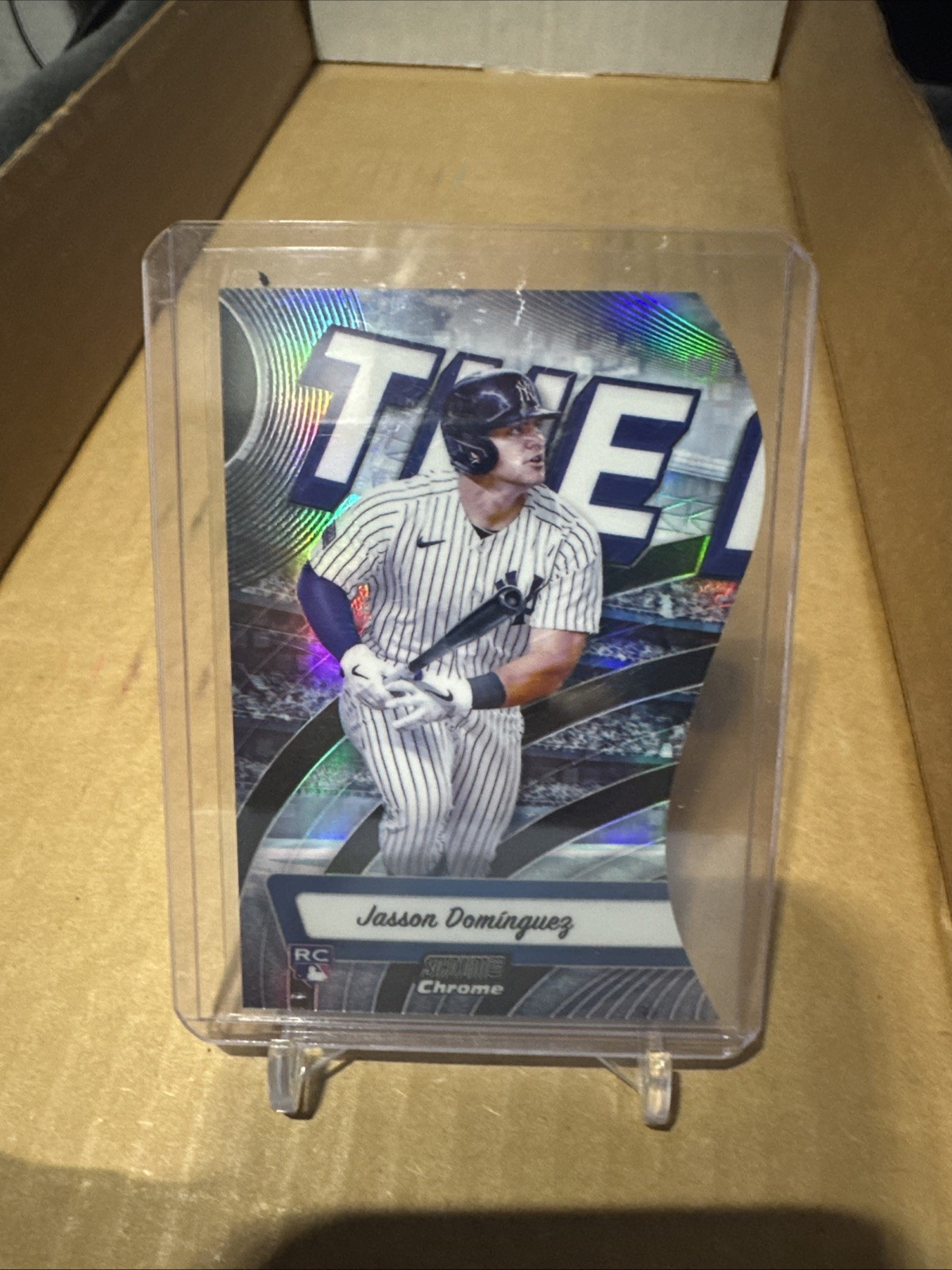 2024 Topps Stadium Club Chrome Jasson Dominguez Triumvirates #TVN-15  (RC)
