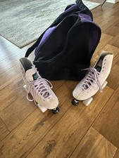 Sure-Grip Boardwalk Roller Skates Lavender Size 8