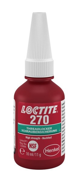 Loctite 270 BO Schraubensicherung Hochfest GrüN 10 Ml En/De 1918245-image