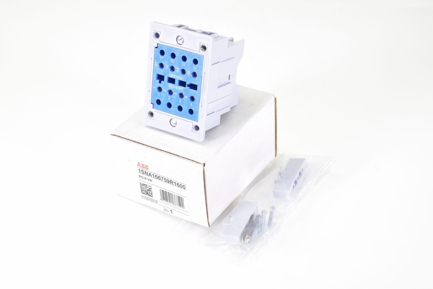 ABB 1SNA166759R1600, PO-E-VA, Polarity Sockets