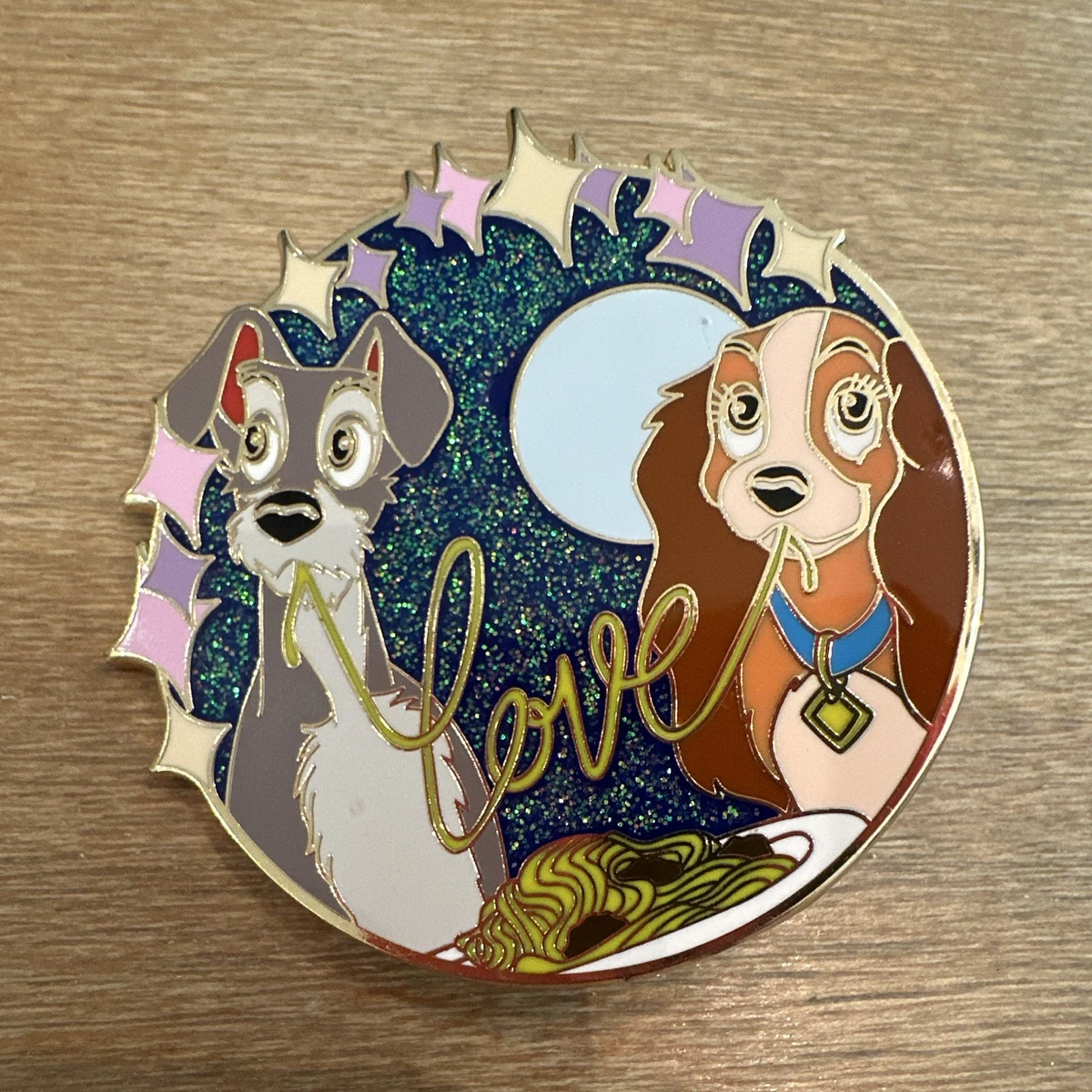 Lady & the Tramp Contemporary Disney Pins, Patches & Buttons (1968