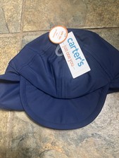 Toddler Blue Carters Sun Protective Hat 6-12 Months NWT