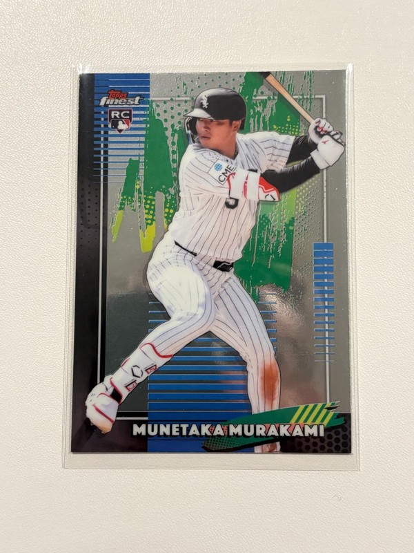 2026 Topps Finest Munetaka Murakami RC Common Base Card #5 White Sox Rookie