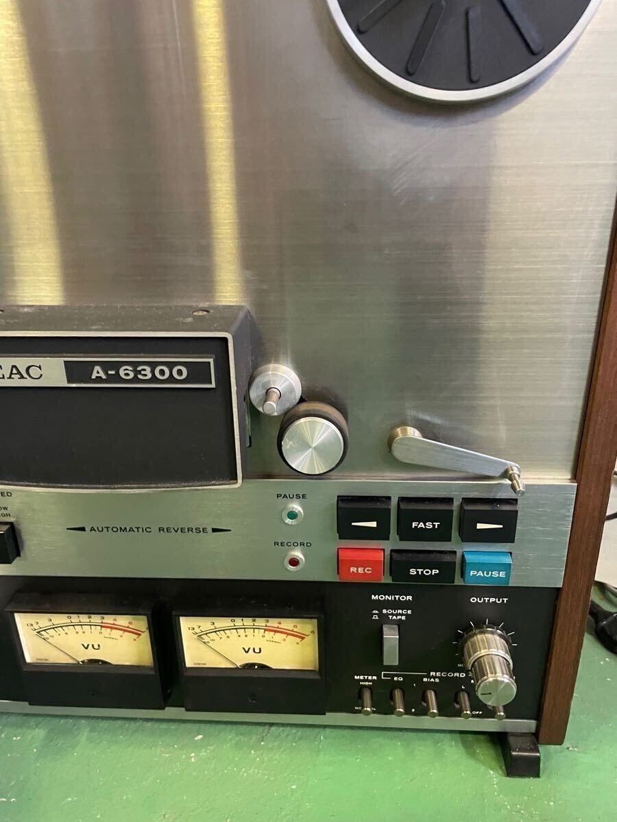 その他 TEAC A-6300 TEAC A-6300 vintage as is 2-Track Reel to Reel tape recorder