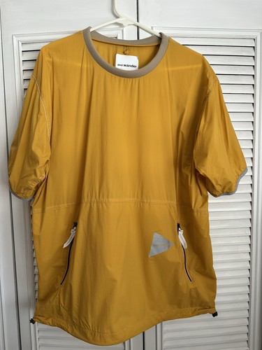 And Wander Pullover Shirt Windbreaker Pertex Size 5 US XL Fit