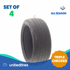Set Of 4 Used 25540r20 Hankook Ion Evo As Suv Sound Absorber Ev - 7-7.532