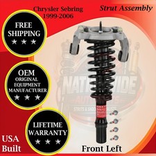Monroe Oem Front Left Strut Assembly 1999-2006 Chrysler Sebring 9 Year Warranty Monroe Oem Front Left Strut Assembly 1999-2006 Chrysler Sebring 9 Year Warranty