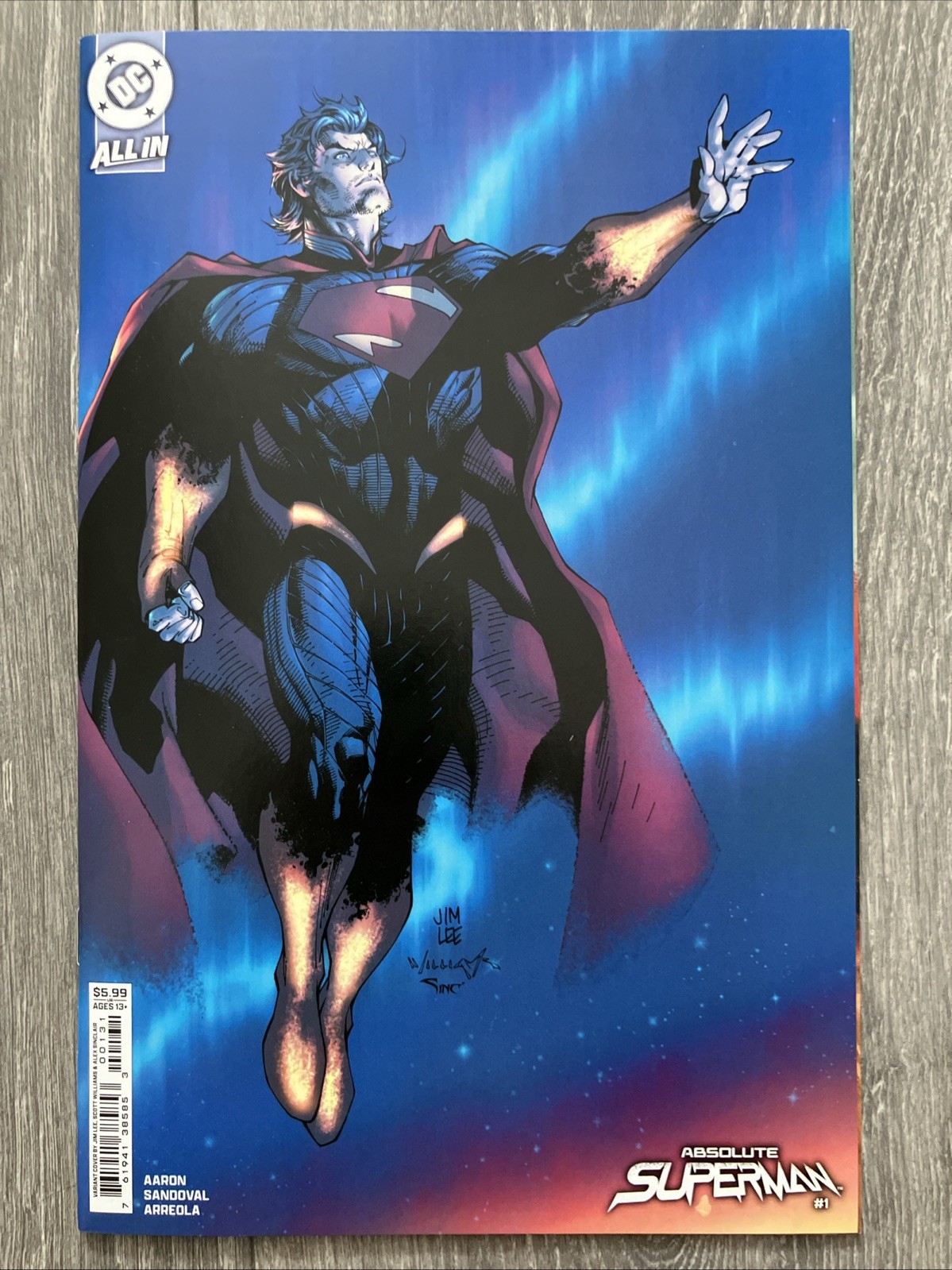 Absolute Superman #1 1st Print Jim Lee Variant (DC Comics 2024)