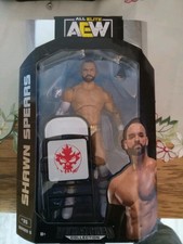 AEW Unmatched Series 5 - Shawn Spears #35 Action Figure Jazwares Wear On Box '22