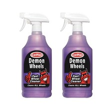 Alloy Wheel Cleaner CarPlan Demon Universal Brake Dust Dirt Remover 1 Litre x2
