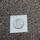 1949-D FRANKLIN HALF DOLLAR-90% SILVER-VERY GOOD CONDITION