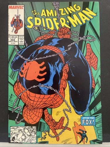 Marvel The Amazing Spider-Man #304 Comic Book (1988) Todd McFarlane - NM