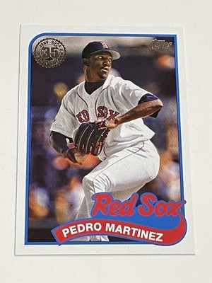 2024 Topps Baseball '89 Topps 35th Anniv. - Pedro Martinez - Boston Red Sox