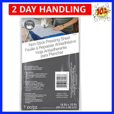 Clothing Care Non-Stick Pressing Cloth, 18 x 18-Inch , White