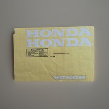 OEM MINIMOTO MAXII 36 VOLT POCKET BIKE BATTERIA DECALCOMANIE BIANCO LOGHI HONDA 400 WATT