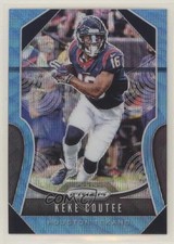2019 Panini Prizm Blue Wave Prizm /199 Keke Coutee #134 a0s