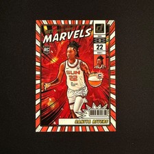 2025 Panini WNBA Donruss Saniya Rivers Rookie Net Marvels Press Proof #5 RC
