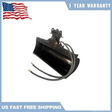 24", 32", 40" Tilting Bucket Tilt Toothless Bucket Attachment for Mini Excavator