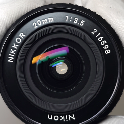 Nikon Ai-S NIKKOR 20mm f/3.5 [Mint-] Wide Angle Prime MF Lens F