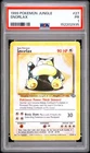 Pokemon Snorlax Jungle Unlimited NON Holo Rare 27/64 PSA 1