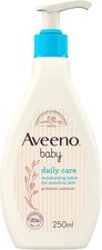 Image of Aveeno Baby Daily Care Moisturising Lotion (1 x 250ml), Fast-Absorbing Face