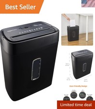 Modern Cross-Cut Shredder with 70dB Noise Level and Overheat Safety Feature