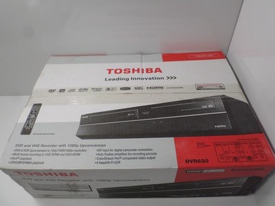 Toshiba DVR620 DVD Recorder / VCR Combo - New
