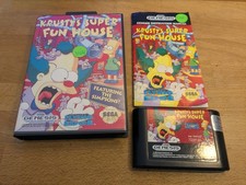 ebay® Auktion 157158176894 | Krusty's Super Fun House Sega Genesis komplett MD CIB Thumbnail of ebay® auction 157158176894 | Krusty's Super Fun House Sega Genesis komplett MD CIB