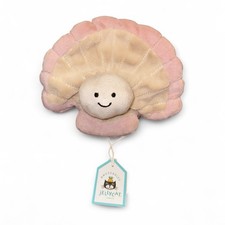 Jellycat CLEMMIE CLAM Soft Plush Toy NWT-Christmas gifts