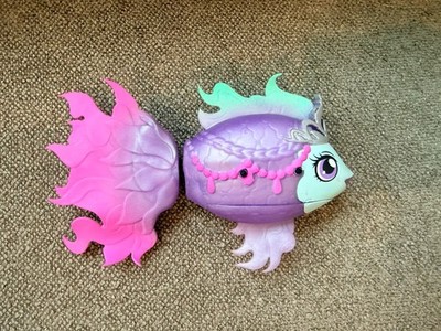 Live Little Pets - Lil Dippers - Purple Fish - Princessa - Moose