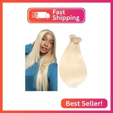 28 30 32 Inch 613 Human Hair Bundles Blonde Straight 3 Bundles 150g Unprocessed