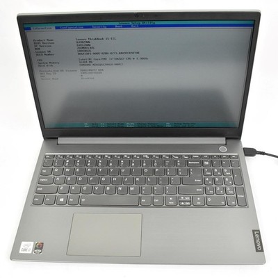 Lenovo Thinkbook 15-IIL Laptop i7-1065G7 1.3GHz 16GB 512GB SSD No OS *See Issues