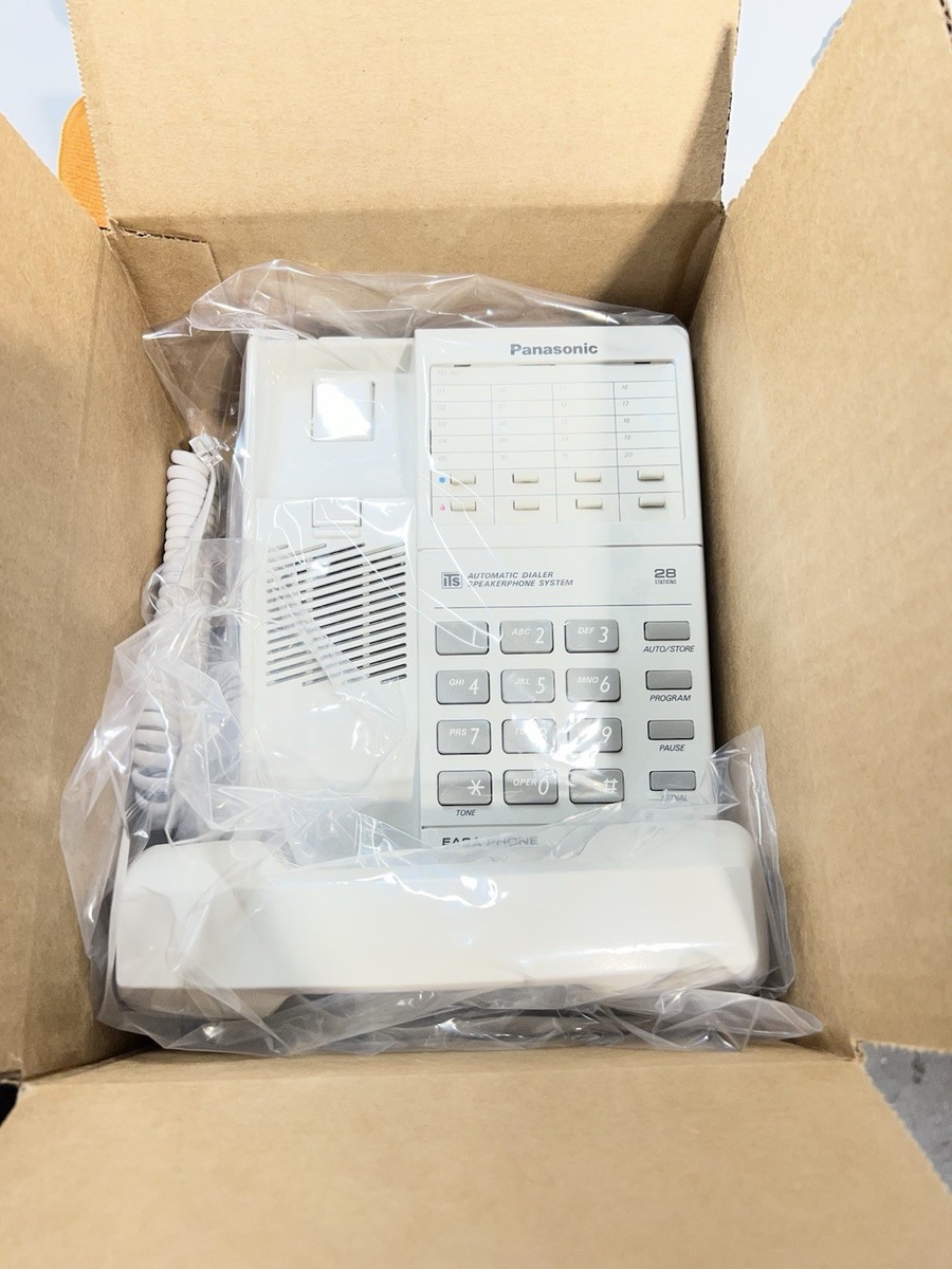 Panasonic KX-T2315 Automatic Dialer Speakerphone (White