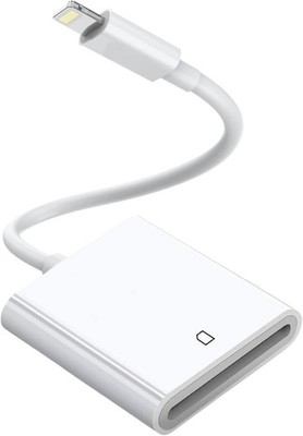 Lightning auf SD Karten Kamera Leser - Plug and Play für iPhone 14/13/12/11/XS/XR/